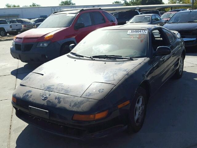 JT2SW21N8M0012585 - 1991 TOYOTA MR2 SPORT BLACK photo 2