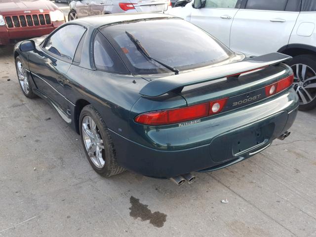 JA3AM84J8SY021157 - 1995 MITSUBISHI 3000 GT GREEN photo 3