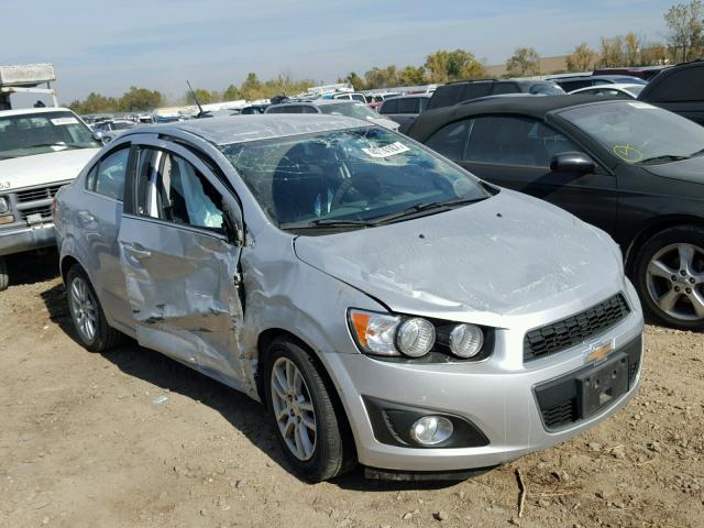 1G1JC5SH9C4135270 - 2012 CHEVROLET SONIC LT SILVER photo 1