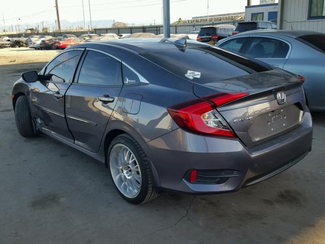 2HGFC2E59GH564643 - 2016 HONDA CIVIC LX GRAY photo 3