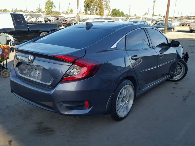 2HGFC2E59GH564643 - 2016 HONDA CIVIC LX GRAY photo 4