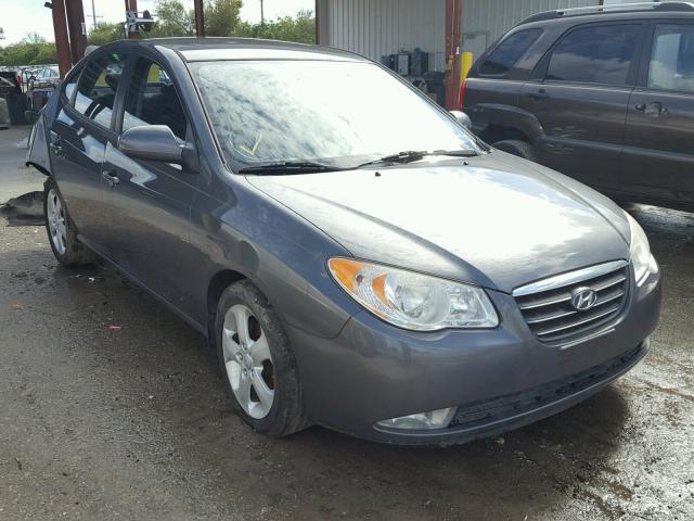 KMHDU46D38U580206 - 2008 HYUNDAI ELANTRA GL GRAY photo 1