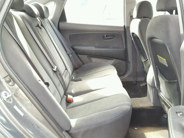 KMHDU46D38U580206 - 2008 HYUNDAI ELANTRA GL GRAY photo 6