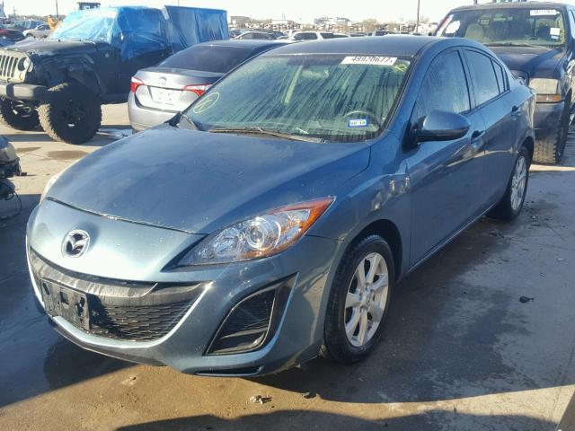 JM1BL1VF8B1403966 - 2011 MAZDA 3 I TEAL photo 2