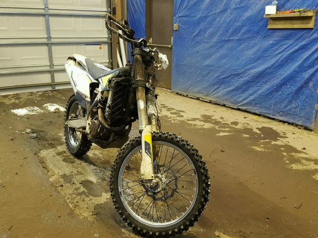 VBKUAK406GM265995 - 2016 HUSQVARNA FE350 WHITE photo 1