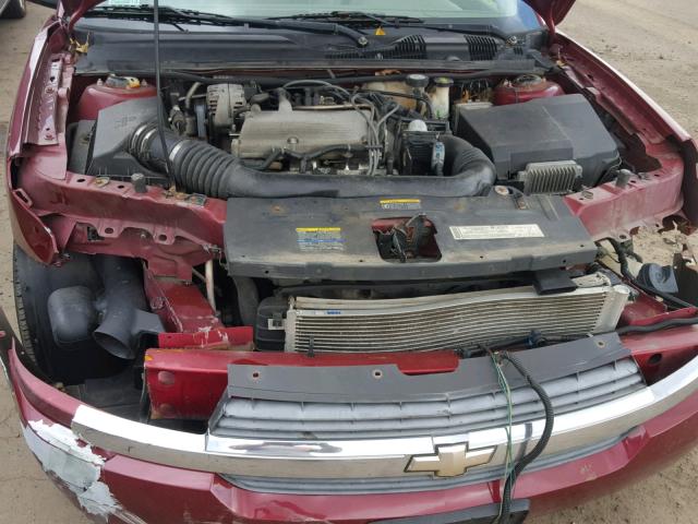 1G1ZT648X5F143309 - 2005 CHEVROLET MALIBU MAX წითელი ფოტო 7