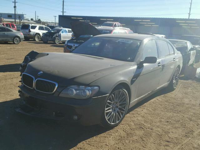 WBAHN83598DT83531 - 2008 BMW 750 LI BLACK photo 2