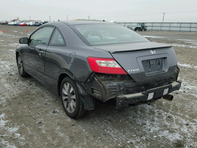 2HGFG1B8XBH509480 - 2011 HONDA CIVIC EX 灰色 照片 3