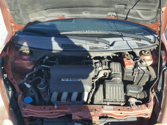 JHMGD38697S026560 - 2007 HONDA FIT S 橙色 照片 7