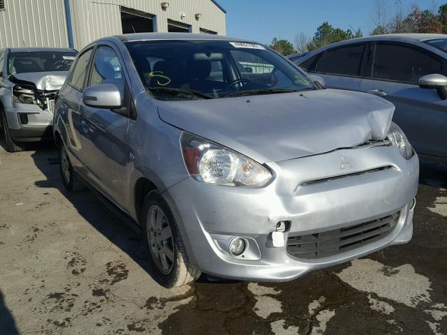 ML32A4HJ9FH034509 - 2015 MITSUBISHI MIRAGE ES SILVER photo 1