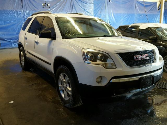 1GKEV13D79J151604 - 2009 GMC ACADIA SLE WHITE photo 1