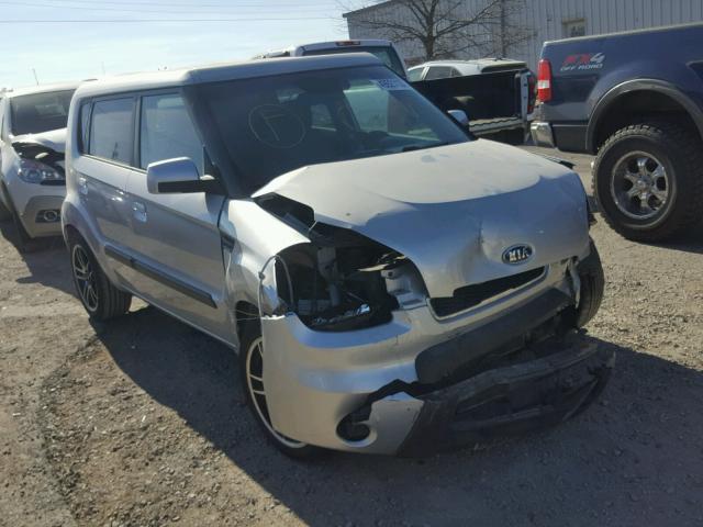 KNDJT2A25A7106668 - 2010 KIA SOUL + SILVER photo 1