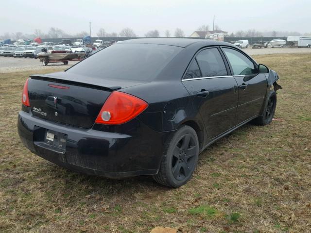 1G2ZG57B084132935 - 2008 PONTIAC G6 BASE BLACK photo 4