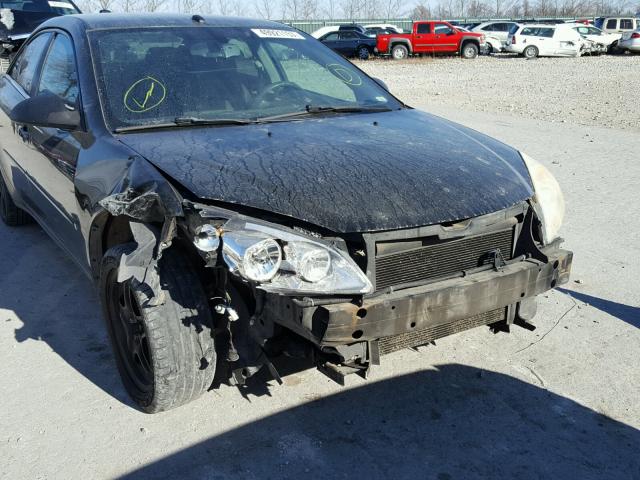 1G2ZG57B084132935 - 2008 PONTIAC G6 BASE BLACK photo 9