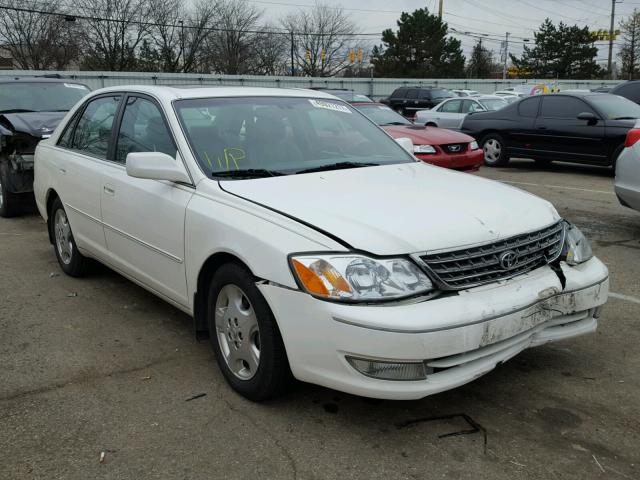 4T1BF28B93U335081 - 2003 TOYOTA AVALON XL Ақ фото 1