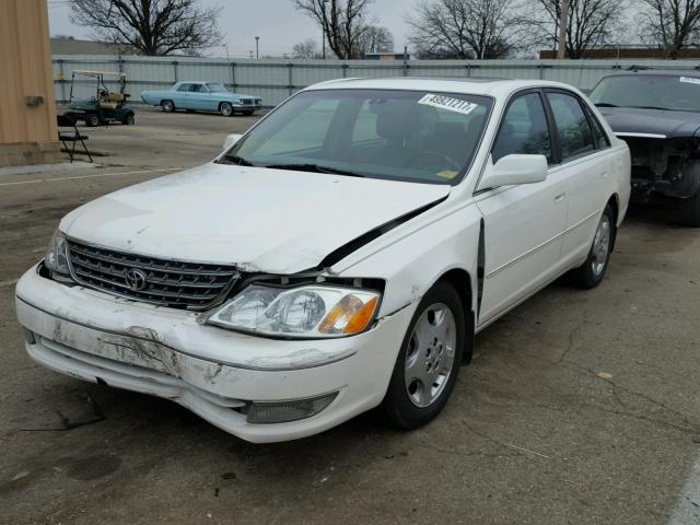 4T1BF28B93U335081 - 2003 TOYOTA AVALON XL Ақ фото 2