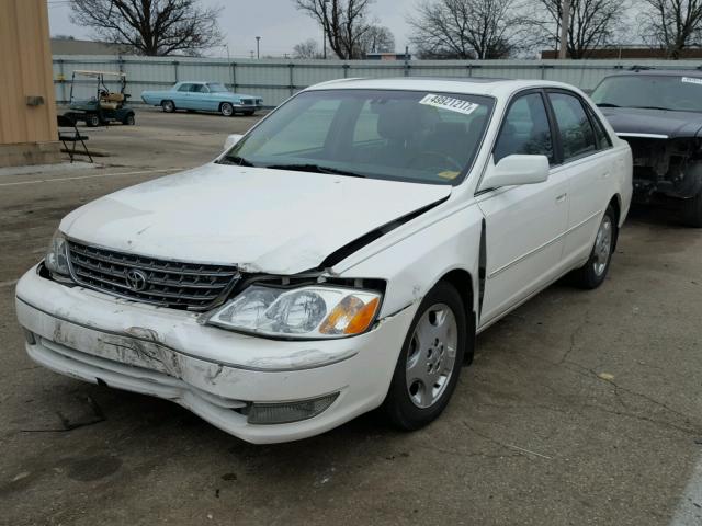 4T1BF28B93U335081 - 2003 TOYOTA AVALON XL WHITE photo 2