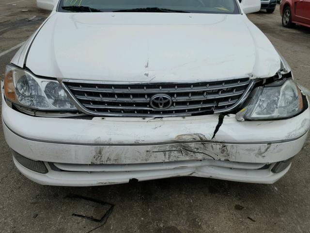 4T1BF28B93U335081 - 2003 TOYOTA AVALON XL Ақ фото 9
