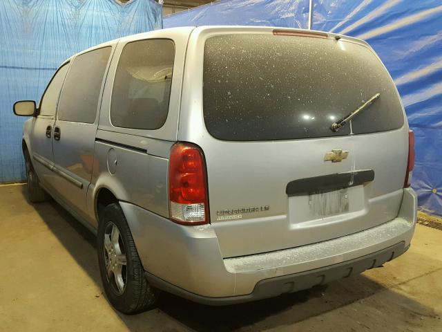 1GNDV23128D123653 - 2008 CHEVROLET UPLANDER L SILVER photo 3