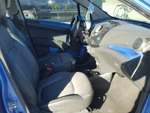 KL8CB6S93DC587202 - 2013 CHEVROLET SPARK LS BLUE photo 5