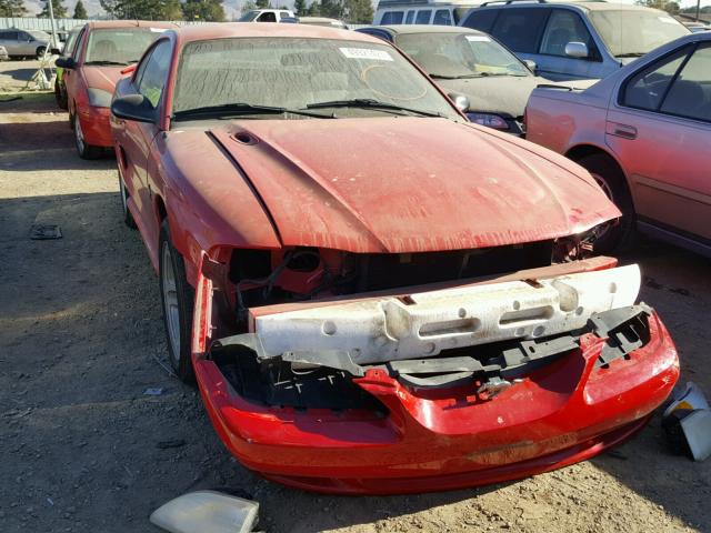 1FALP4041VF202195 - 1997 FORD MUSTANG RED photo 1