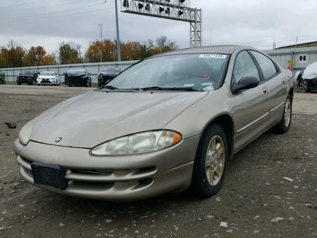 2B3HD46R32H120606 - 2002 DODGE INTREPID S TAN photo 2