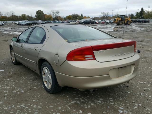 2B3HD46R32H120606 - 2002 DODGE INTREPID S Qəhvəyi foto 3