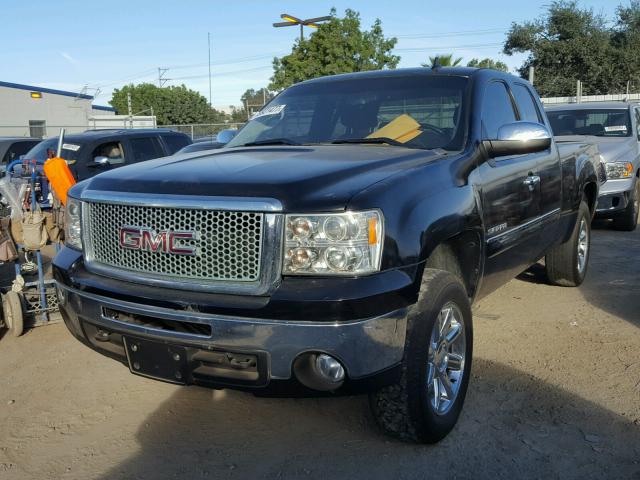 1GTR2VE75DZ286918 - 2013 GMC SIERRA K15 BLACK photo 2