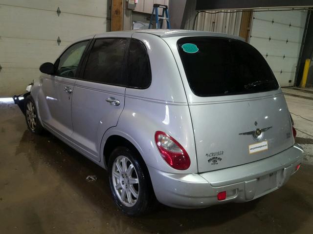 3A4FY58B07T609814 - 2007 CHRYSLER PT CRUISER SILVER photo 3