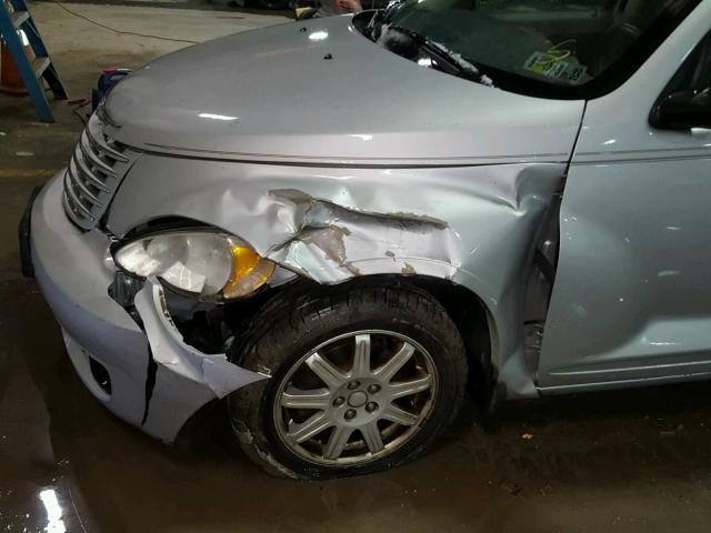 3A4FY58B07T609814 - 2007 CHRYSLER PT CRUISER SILVER photo 9