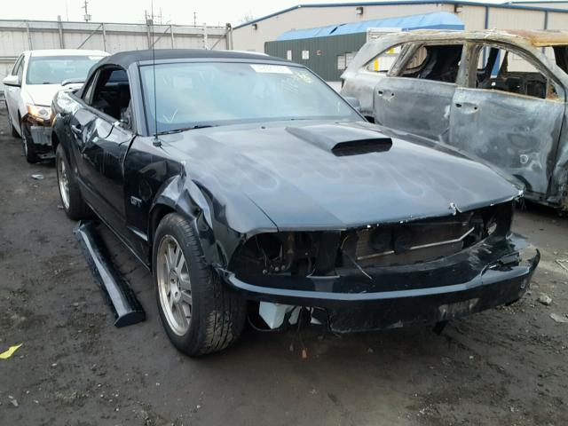 1ZVHT85H865248626 - 2006 FORD MUSTANG GT BLACK photo 1