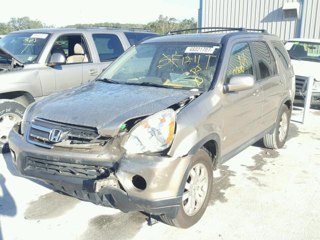 SHSRD78905U336627 - 2005 HONDA CR-V SE GOLD photo 2