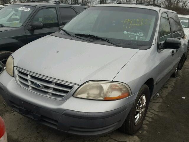 2FMZA5149YBC09553 - 2000 FORD WINDSTAR L SILVER photo 2