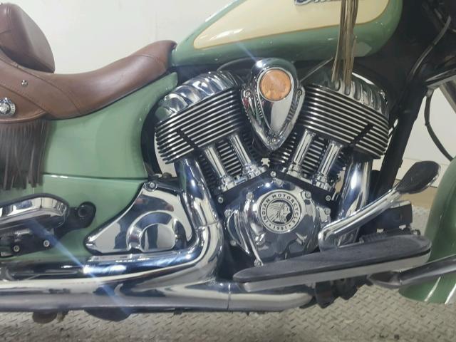 56KCCVAA6F3323964 - 2015 INDIAN MOTORCYCLE CO. CHIEF VINT GREEN photo 12