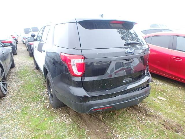 1FM5K8AR4HGB22709 - 2017 FORD EXPLORER P TWO TONE photo 3