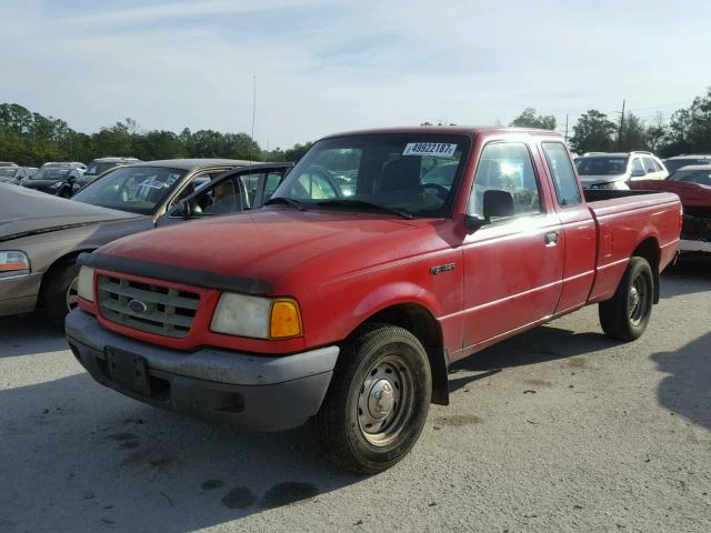1FTYR14U51PA80769 - 2001 FORD RANGER SUP RED photo 2