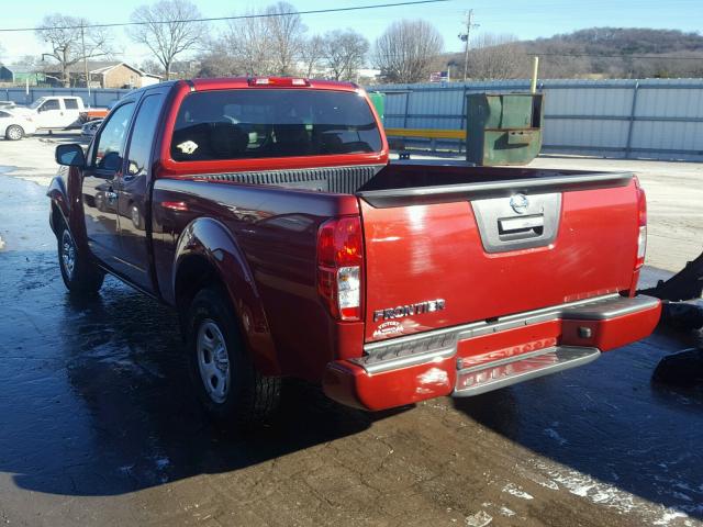 1N6BD0CT3HN709052 - 2017 NISSAN FRONTIER S MAROON photo 3