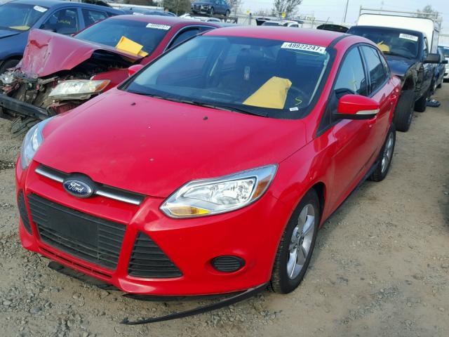 1FADP3F2XDL159397 - 2013 FORD FOCUS SE RED photo 2