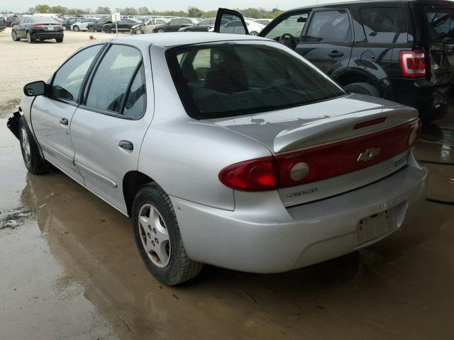 1G1JC52F757208068 - 2005 CHEVROLET CAVALIER SILVER photo 3