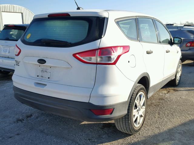 1FMCU0F79DUB57297 - 2013 FORD ESCAPE S WHITE photo 4