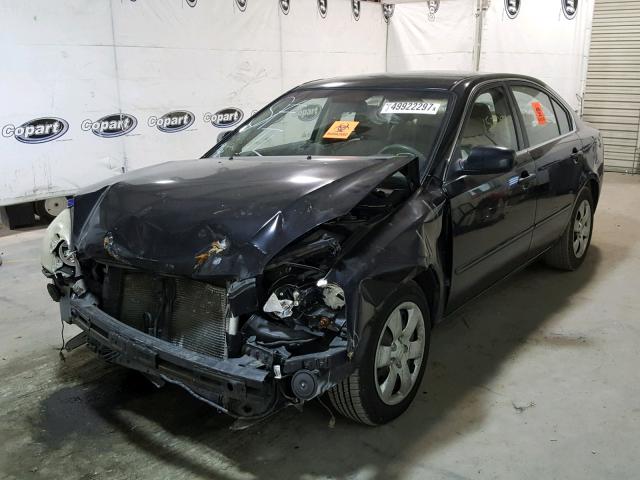 KNAGE123965074250 - 2006 KIA OPTIMA LX BLACK photo 2