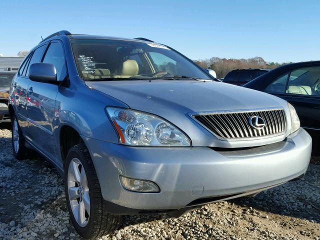 JTJGA31U140013955 - 2004 LEXUS RX 330 BLUE photo 1