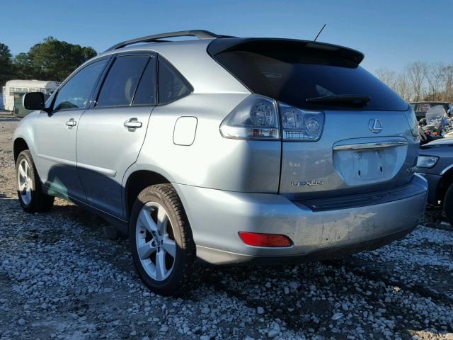 JTJGA31U140013955 - 2004 LEXUS RX 330 BLUE photo 3