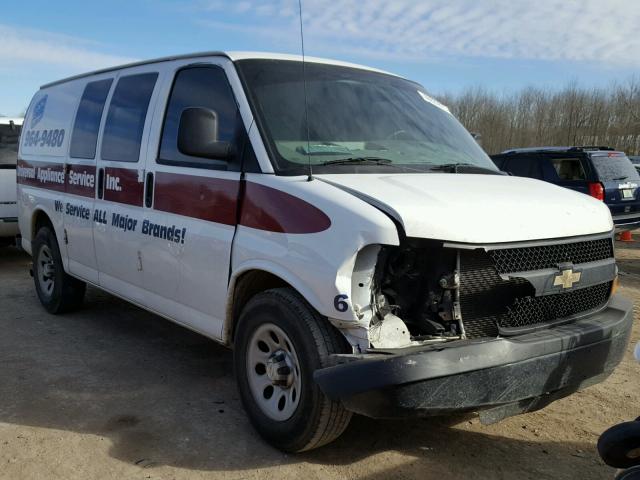 1GCFG15X291128801 - 2009 CHEVROLET EXPRESS G1 WHITE photo 1