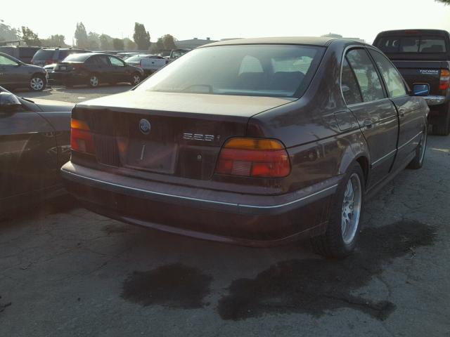 WBADD6327WBW44241 - 1998 BMW 528 I AUTO MAROON photo 4