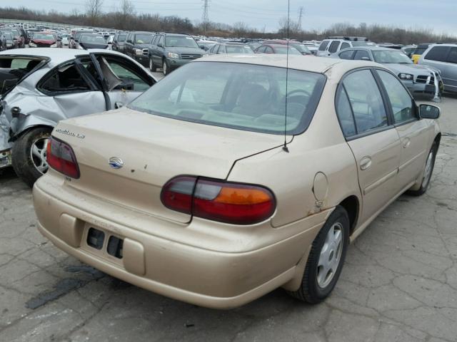 1G1NE52J216177358 - 2001 CHEVROLET MALIBU LS GOLD photo 4