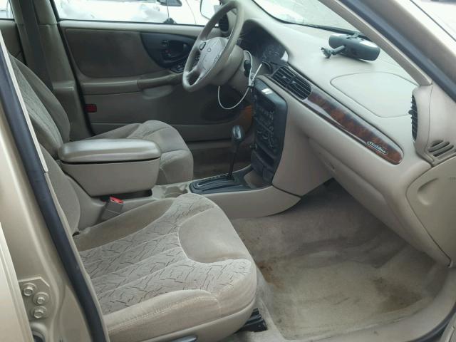 1G1NE52J216177358 - 2001 CHEVROLET MALIBU LS 金色 照片 5
