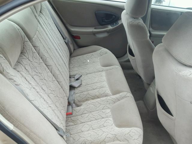 1G1NE52J216177358 - 2001 CHEVROLET MALIBU LS 金色 照片 6