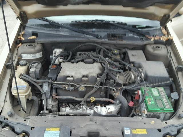 1G1NE52J216177358 - 2001 CHEVROLET MALIBU LS GOLD photo 7