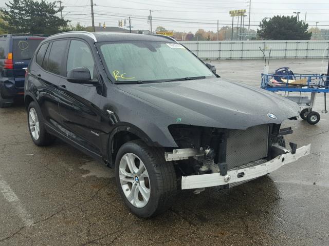 5UXWX7C54F0K31609 - 2015 BMW X3 XDRIVE3 BLACK photo 1